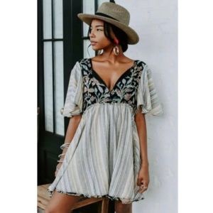 Free people under the sun mini dress